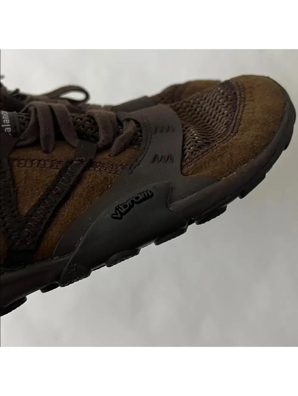 New Balance x District Vision MT100 Desert Palm Brown Vibram Trail Shoe 8M/9.5W - Picture 7 of 10